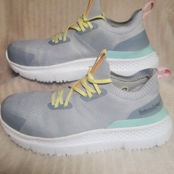 Timberland PRO Setra Knit Composite Safety Toe Women's Work Sneaker - Size 8 - Picture 1 of 14